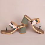 Load image into Gallery viewer, Tuscany Green Heel Block
